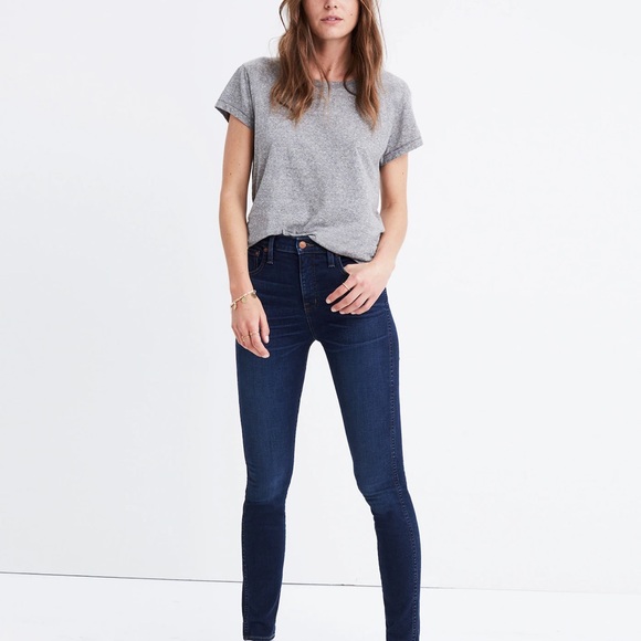 Madewell 10” High Rose Skinny Jean - Picture 1 of 5